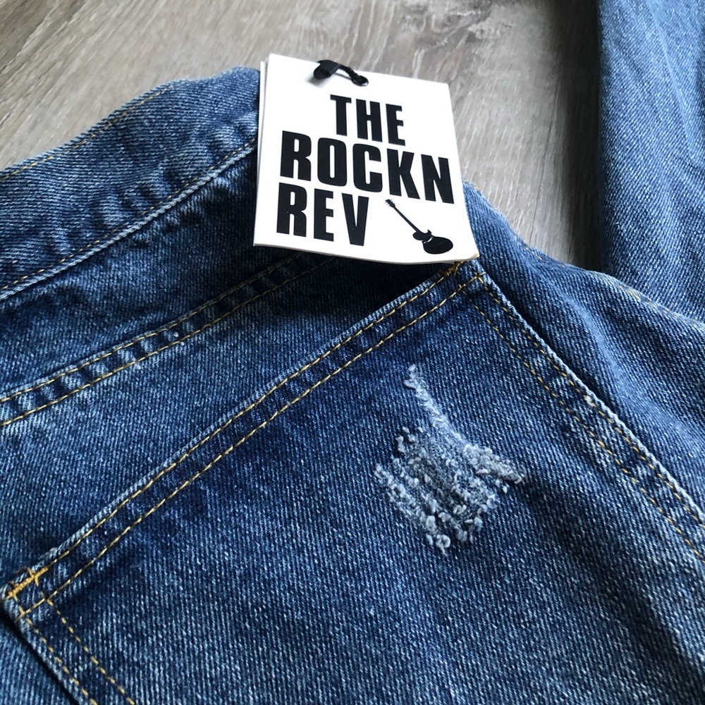 Nasty Gal Mom Cut Jeans